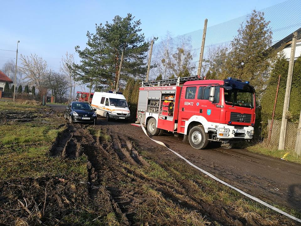 2. 2.01.2018 – Zielonki Wieś – uszkodzony gazociąg